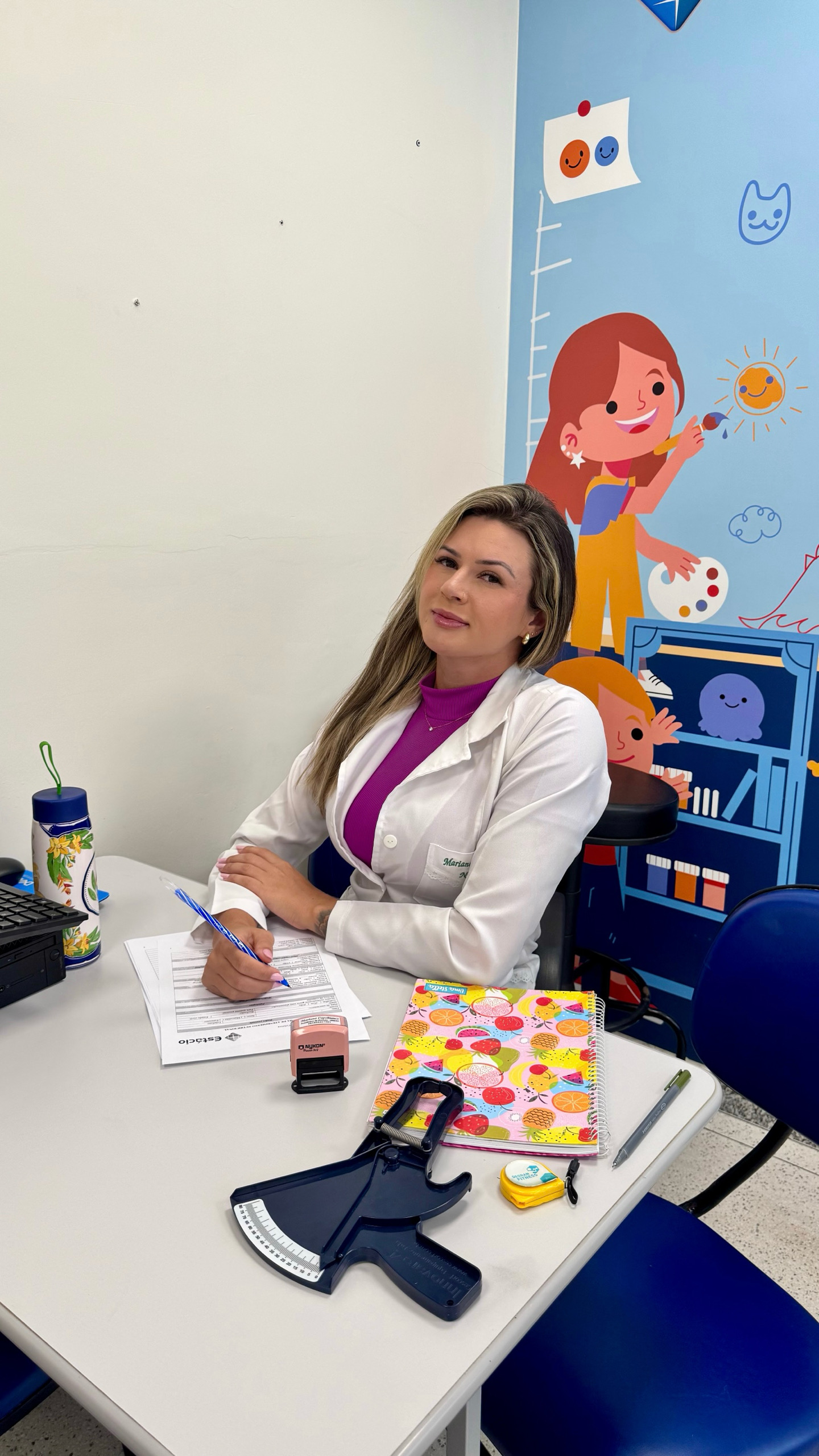 Mariana Capobianco, nutricionista no consultório